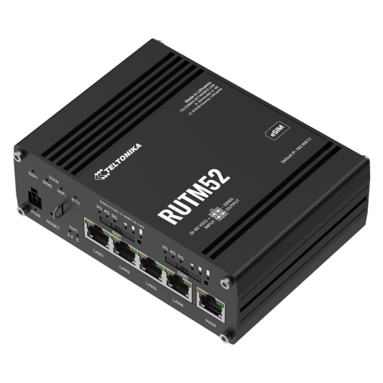 RUTM52 Router 5G de Modem Dual