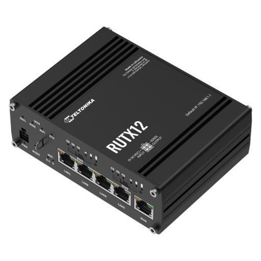 [1676] RUT12X Router LTE Cat6 GbE con modem dual
